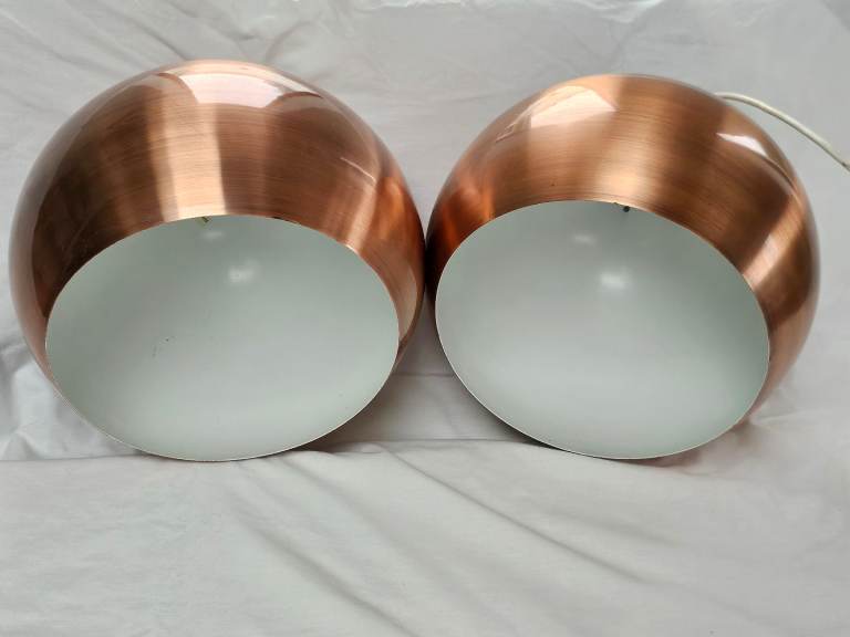 Ceiling light shades x 2