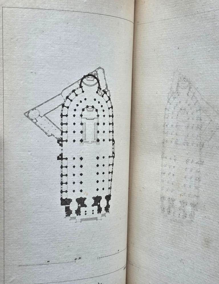1818 Antique Georgian Description of Paris & Its Buildings French ...