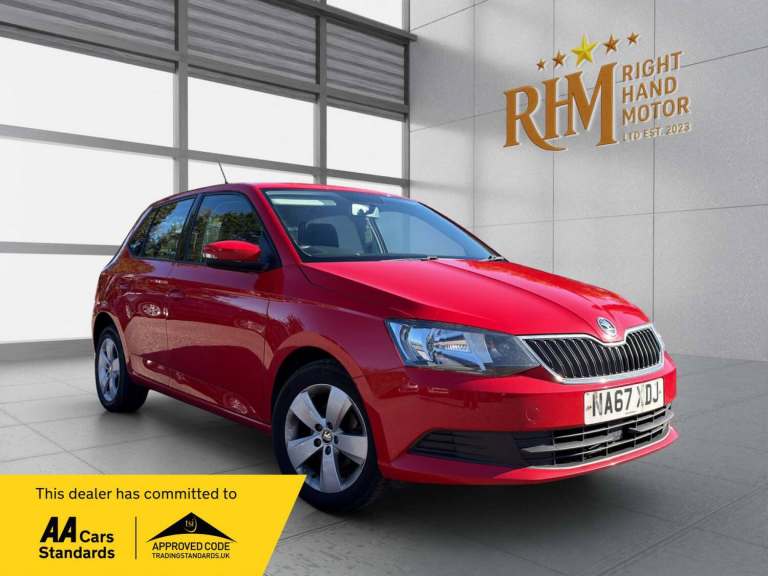 2017 Skoda Fabia 1.0 MPI SE 5dr HATCHBACK PETROL Manual