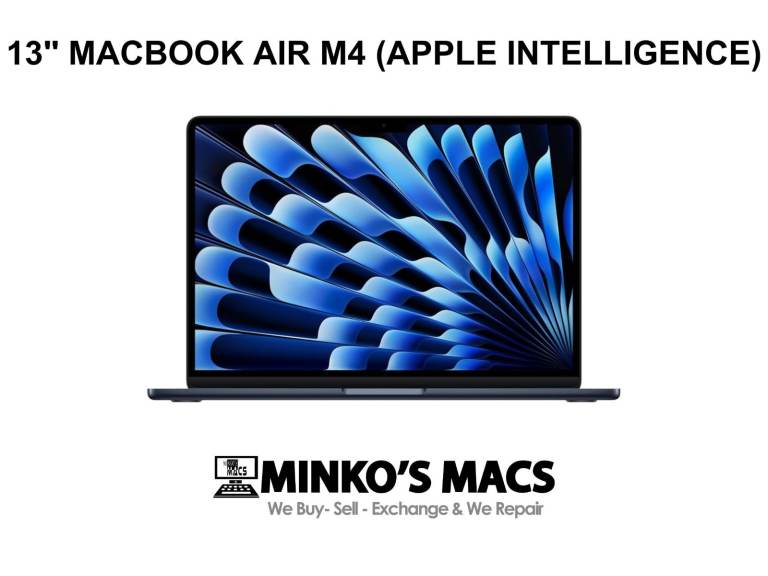 New 13" MacBook Air M4 8-Core 16gb Ram 256GB SSD Logic Pro Ableton 12 Cubase Waves Nexus Auto-Tune