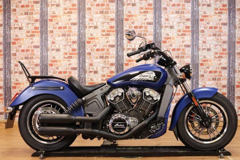 2018 INDIAN SCOUT ICON - ONLY 9,005 MILES - 2 OWNERS - RARE COLOUR - NICE EXTRAS