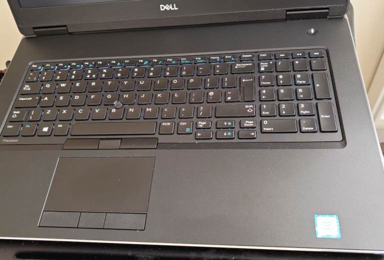 Dell Precision 7730 Laptop - i7 8th Gen, 32GB RAM, 512GB screen 17.3 inch