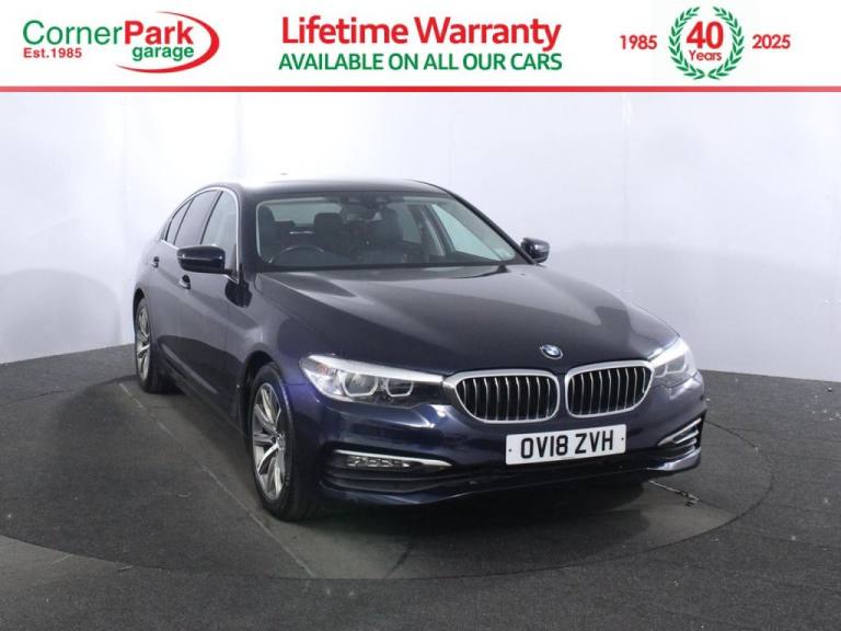 2018 BMW 5 Series 2.0 520d SE Saloon 4dr Diesel Auto Euro 6 (s/s) (190 ps) Saloon Diesel Automatic