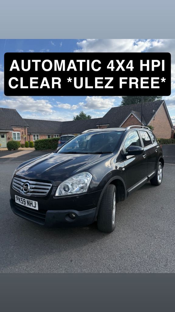 AUTOMATIC 7 SEATER - NISSAN QASHQAI 2009