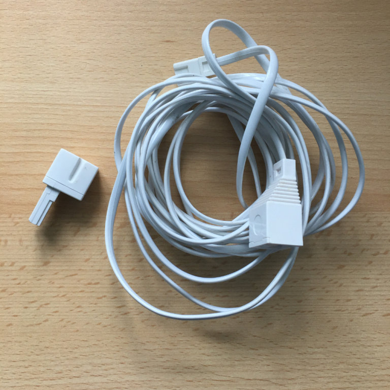 5m BT Telephone cable extension and 2 way splitter