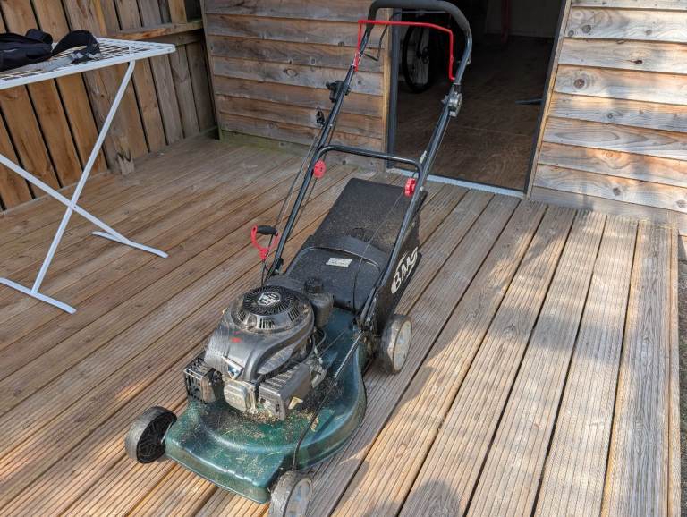 PENDING COLLECTION - BMC petrol lawnmower