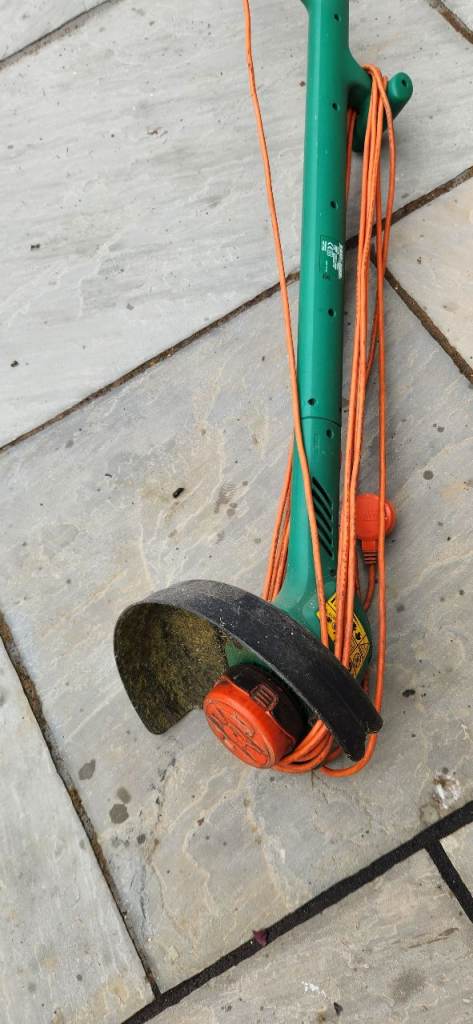 Flymo Electric Grass Trimmer – Green, Good Condition