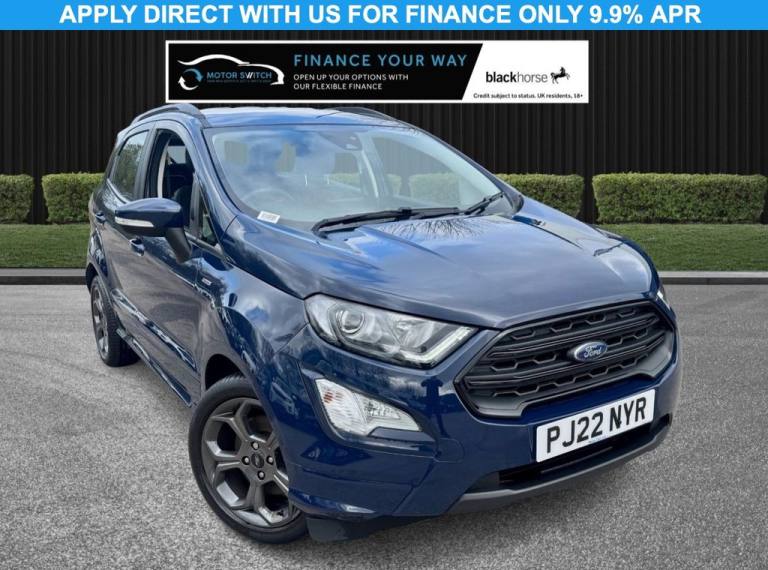 2022 22 FORD ECOSPORT 1.0T ECOBOOST GPF ST-LINE SUV 5DR PETROL MANUAL EURO 6 (S/