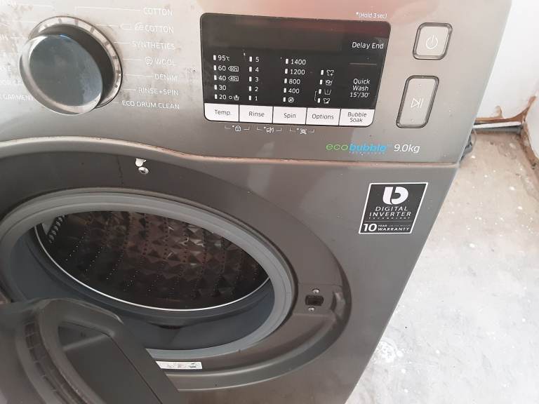 Samsung Eco Bubble 9kg Digital Inverter Technology