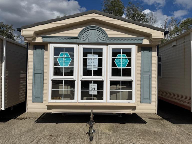 38x12ft 2 Bed Static Caravan - DG, CH, Ensuite, New Carpets - Offsite / Own Land