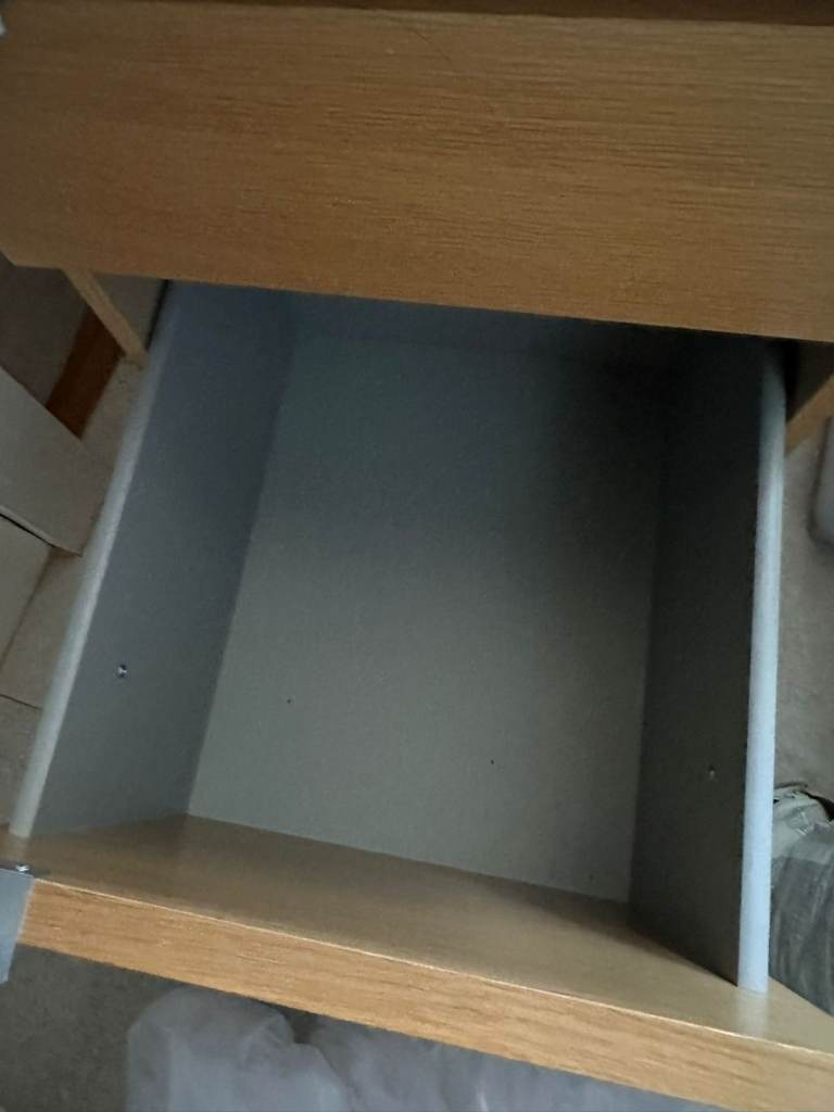 Oak Effect Mobile Drawer Unit / Filing Cabinet