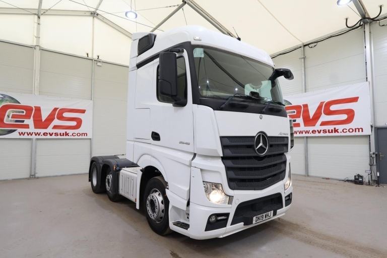 2019 (19 PLATE) Mercedes Benz Actros 2545 6x2 Euro 6 Tractor Units