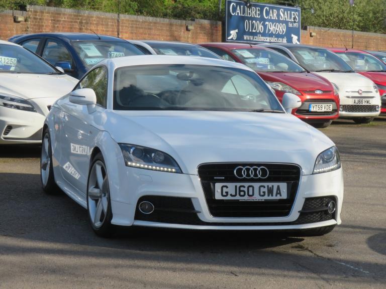 2010 Audi TT 2.0 TDI 170 Quattro S Line 2dr Coupe Manual White COUPE Diesel Manual