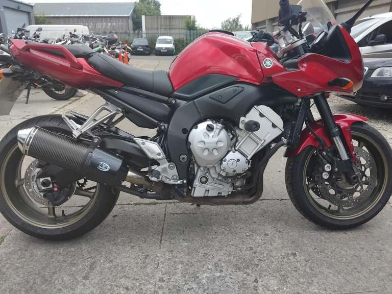 2008 08 YAMAHA FZ1 FAZER ABS 1000 FZ1S RED NEW MOT HPI CLEAR FZS1000 TOURER