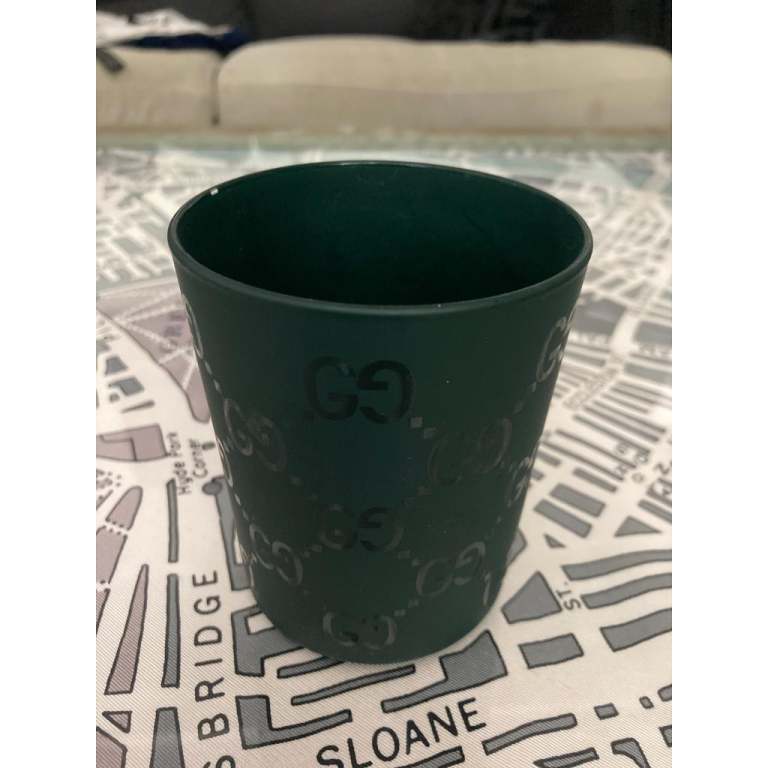 3x Gucci empty candle holders