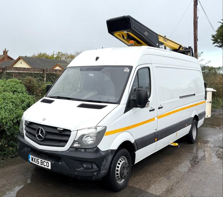 2015 MERECEDES SPRINTER 516CDI VERSALIFT 38LF ACCESS PLATFORM 16,000 MILES EURO6