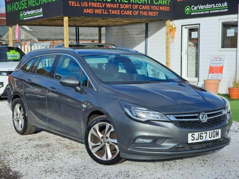 2017 Vauxhall Astra 1.4i Turbo SRi Sports Tourer Euro 6 5dr ESTATE Petrol Manual
