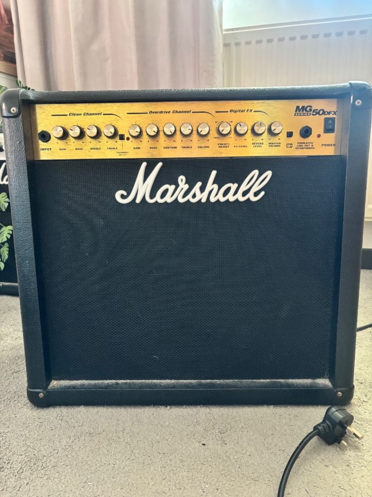 Marshall MG50DFX 50W Guitar Amplifier Amp