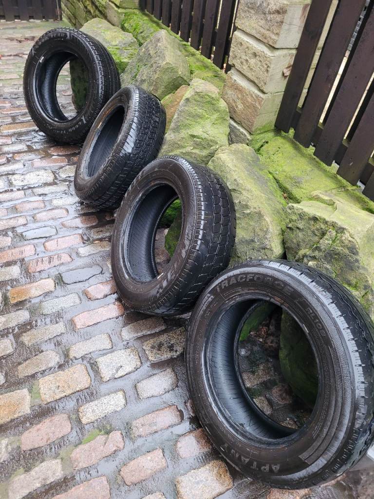 4 good van tyres size 205 65 16c with good tread 