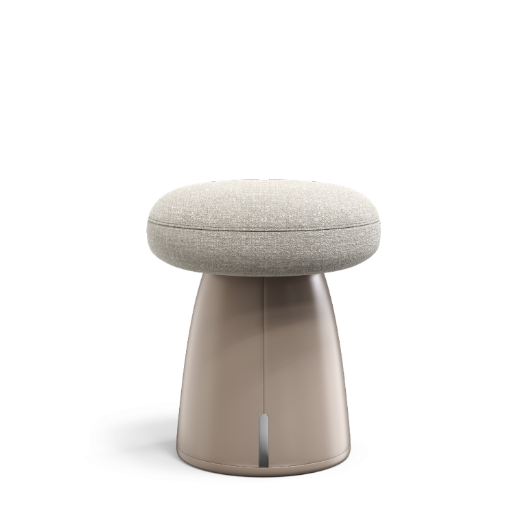 The Grain & Sheen Stool. Minimalism, Warmly Rendered