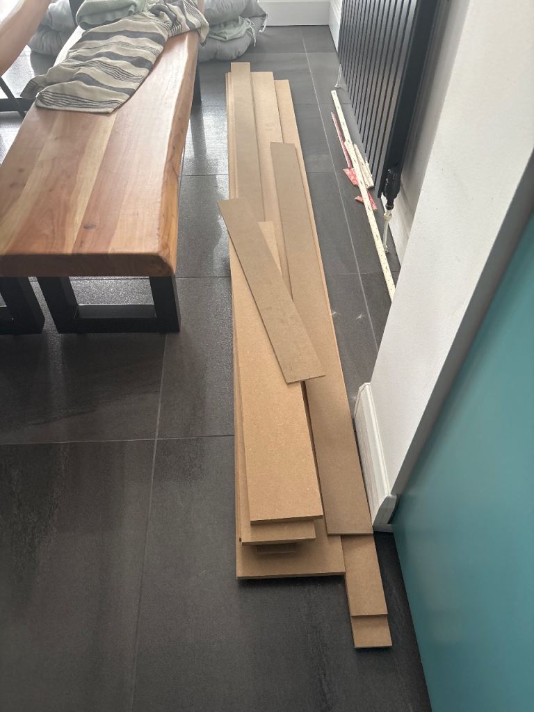 FREE Unused MDF Wood Planks - Various Lengths