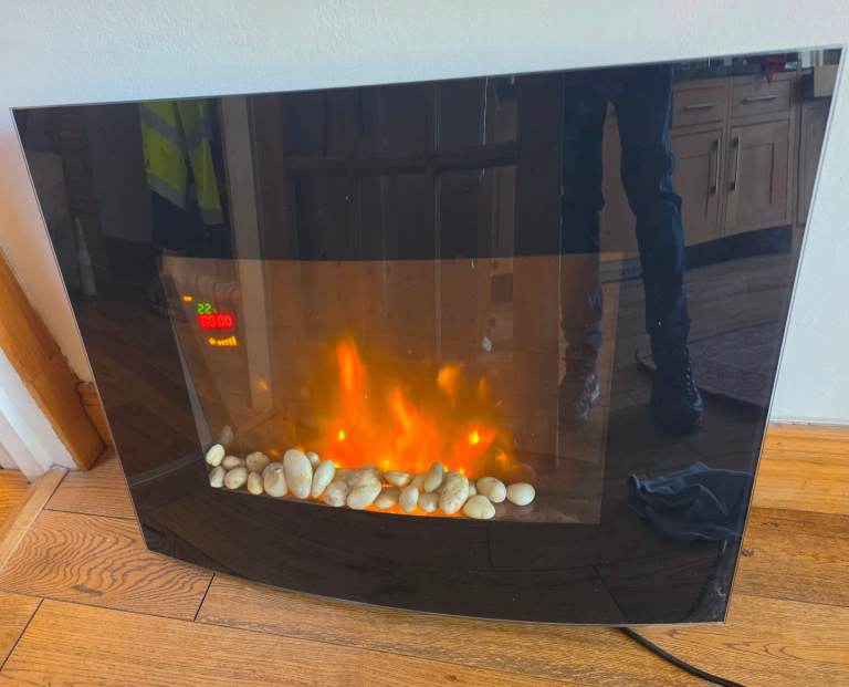 Fan Electric Fire -Wall hung