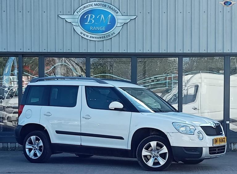 SKODA YETI 1.6 TDI GreenLine II SE White Manual Diesel 2011