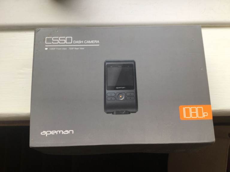APEMAN C550 1080p Dual Dash Camera