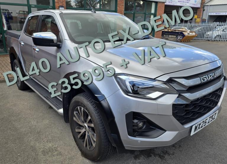 2025 Isuzu D-Max DL40 DCB Pick Up Diesel Automatic