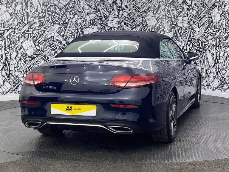 2018 Mercedes-Benz C Class 2.0 C300d AMG Line (Premium) Cabriolet 2dr Diesel G-Tronic+ Euro 6 (s/...