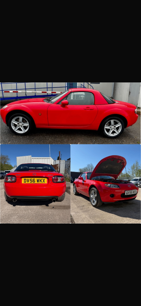 Mazda, MX-5, Convertible, 2006, Manual, 1798 (cc), 2 doors