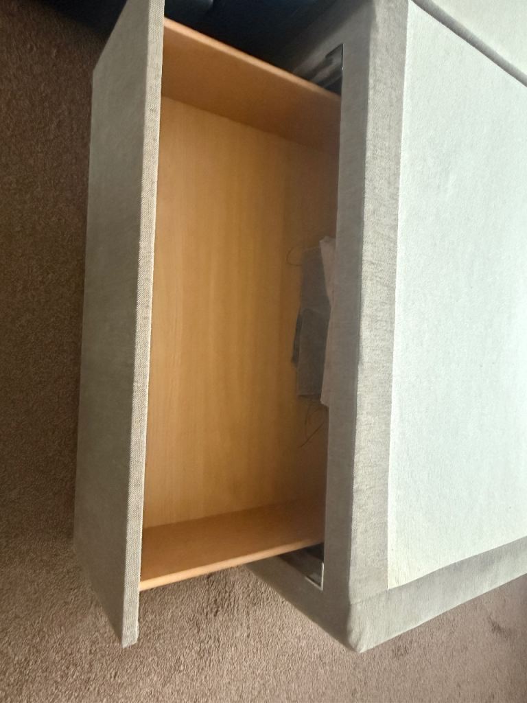 King size divan bed base with storage NO Mattress