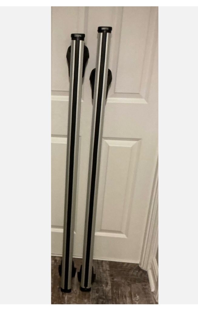 G3 Aerodynamic Aluminium Roof Rack Railing Bars With Locks and keys