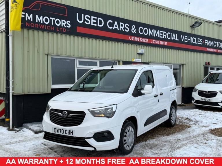 2021 70 VAUXHALL COMBO 1.5 TURBO D 2300 SPORTIVE PANEL VAN 4DR DIESEL MANUAL L1 
