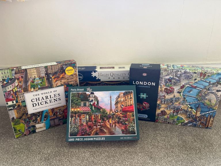 Jigsaw Puzzles Bundle - 1000 piece, As Good As New