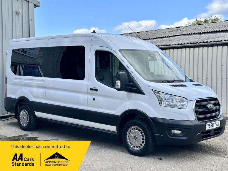 2020 Ford Transit 2.0 410 EcoBlue Trend RWD L3 H2 Euro 6 (s/s) 5dr (15 Seat) MINIBUS Diesel Manual
