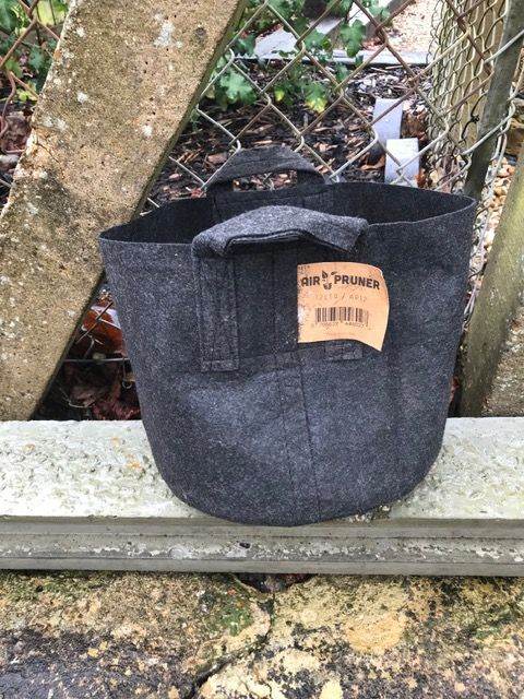 Air Pruner Fabric Plant Pot (Used Once) – Grey