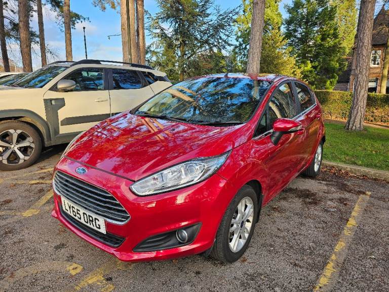 2016 FORD FIESTA 1.0 ZETEC £20 TAX LOW MILEAGE CHEAP RUNNER GREAT CONDITION 