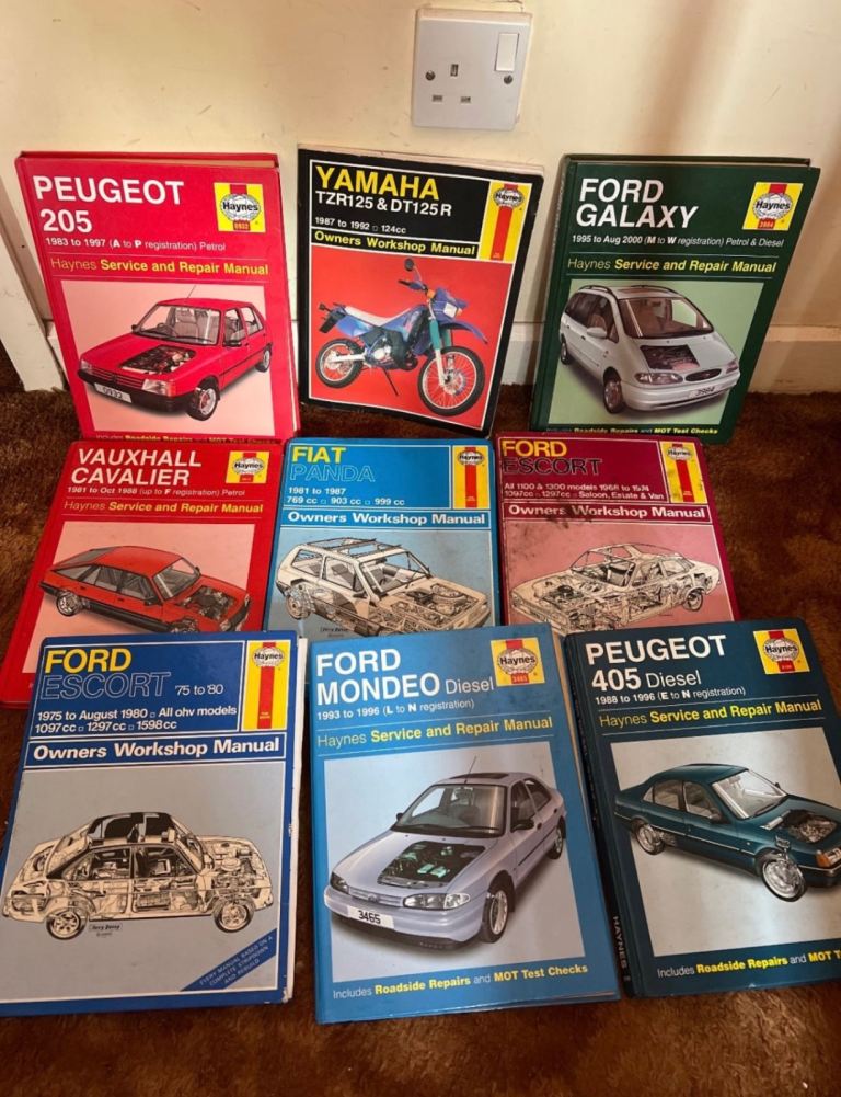 Haynes motor manuals 