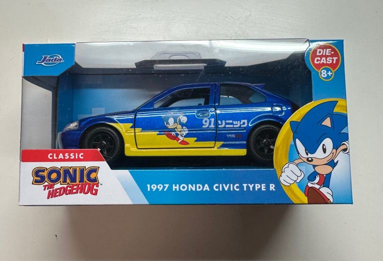 Jada Toys Honda Civic Type-R EK9 Sonic 1:32 scale model