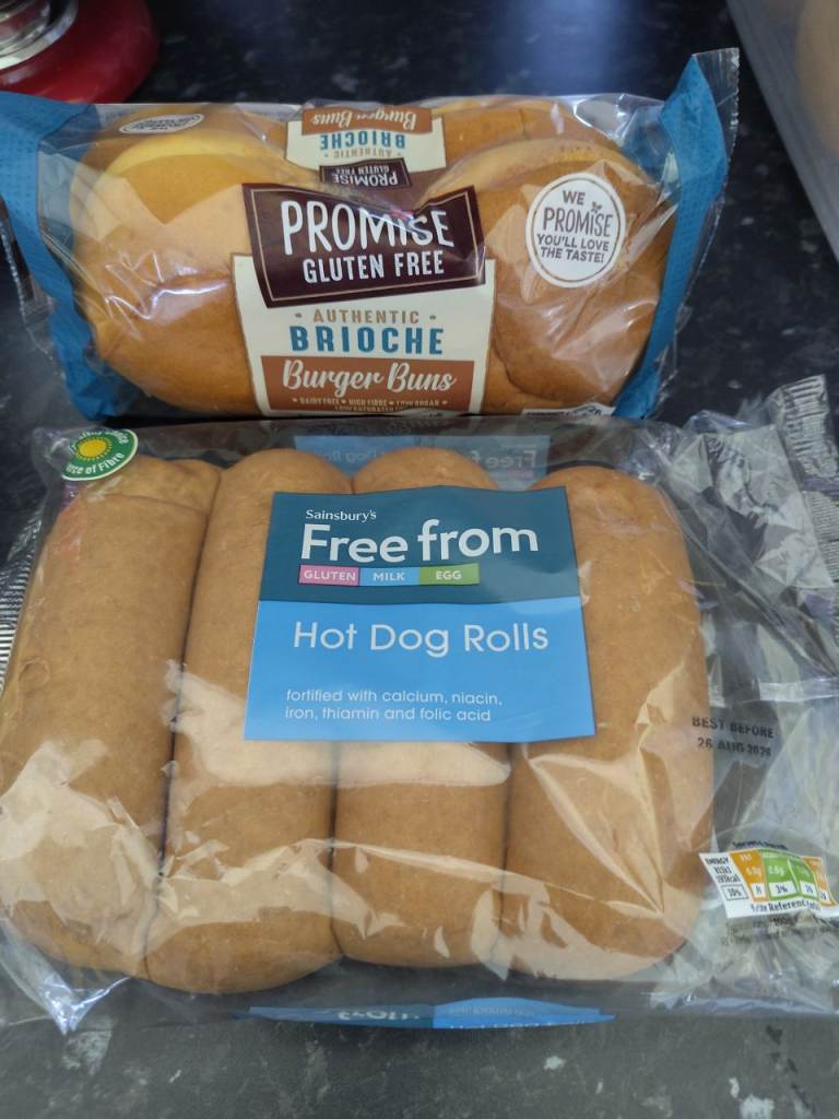 FREE gluten free rolls and buns