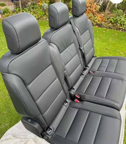3 x Leather Rear bench seats  -Peugeot Traveller Vauxhall Life Vivaro Toyota Proace Verso Citroen 
