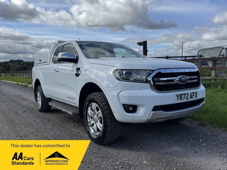 FORD RANGER 2.0 Ranger Limited Super Cab 2.0L EcoBlue 170PS AWD 6 Speed Manual W
