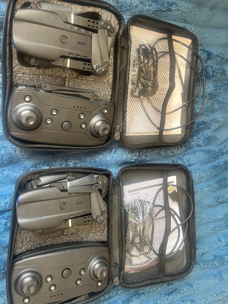 Foldable Drone with Remote Control and Carry Case – As Good As New