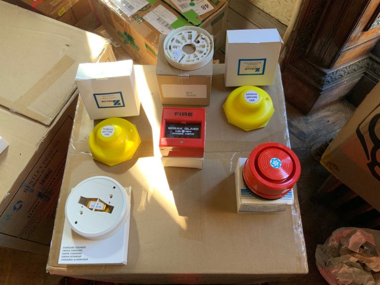 New Ziton conventional fire alarm