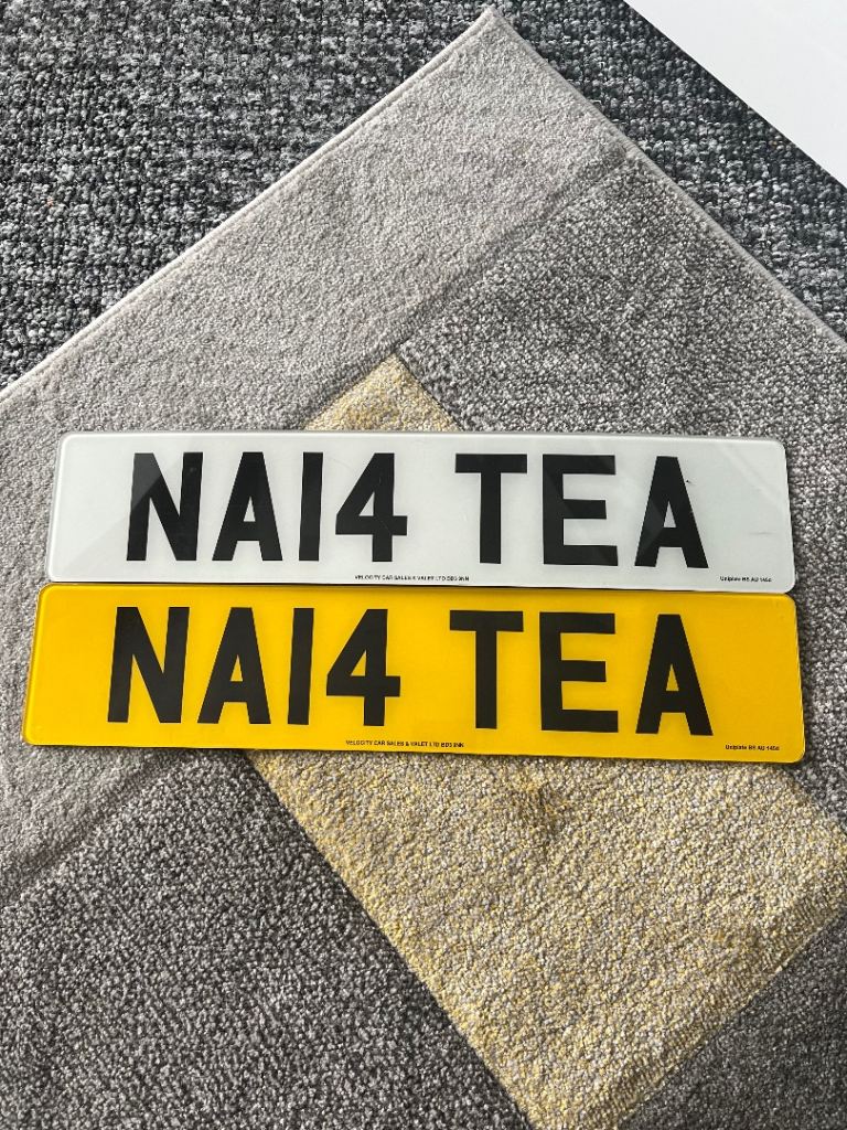 Private Number Plate – NA14 TEA 