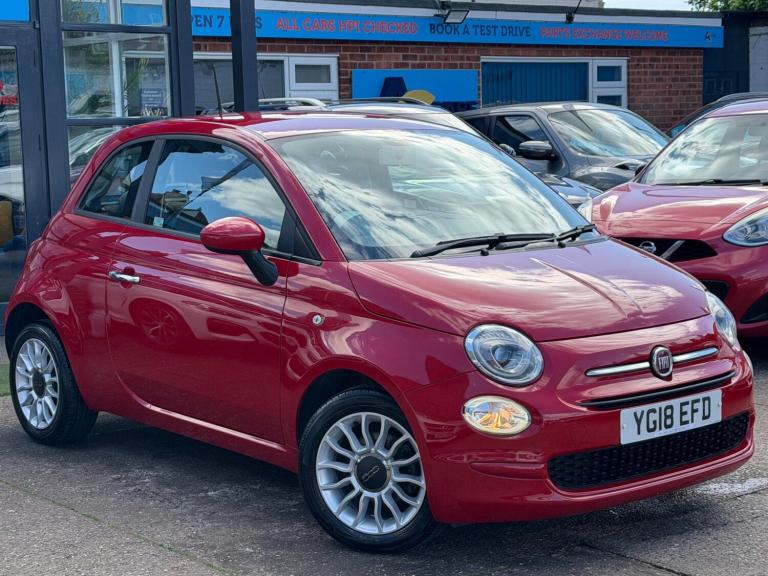 2018 Fiat 500 1.2 ECO Pop Star Hatchback 3dr Petrol Manual Euro 6 (s/s) (69 bhp) HATCHBACK Petrol...