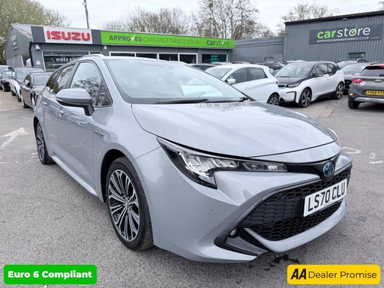 2020 Toyota Corolla Grey 2.0 VVT-h Design Touring Sports, 74,973 miles, ULEZ compliant, Hybrid  E...