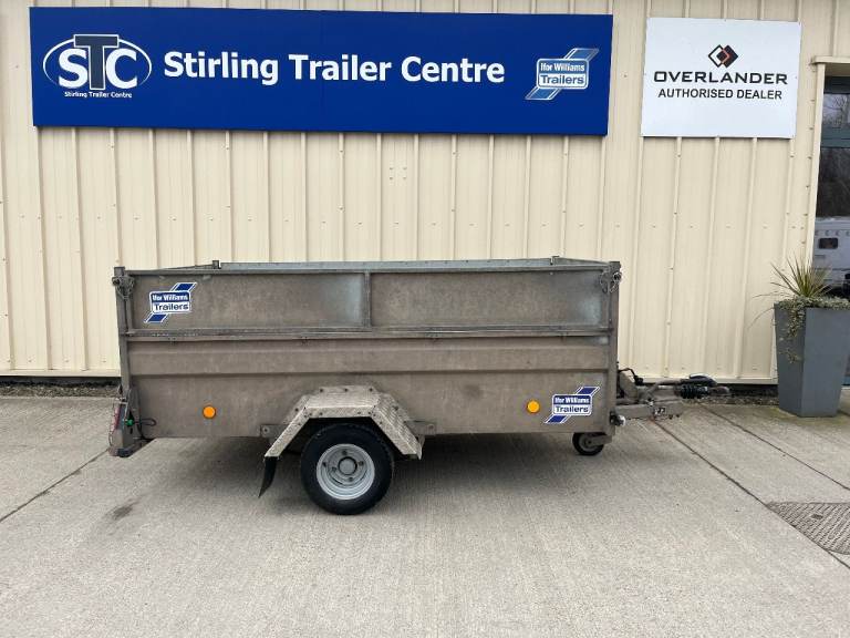 IFOR WILLIAMS Q8 Q8B ROAD TRAILER 8X4 BRAKED 