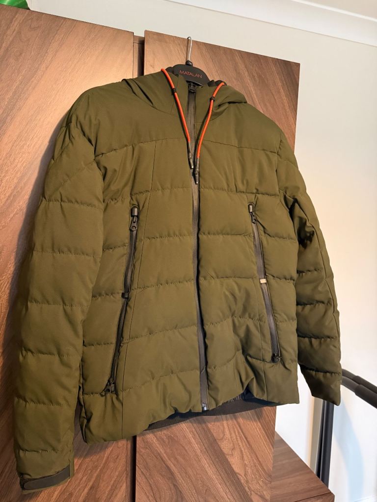 Men's Padded Jacket with Hood ZARA Good Condition
